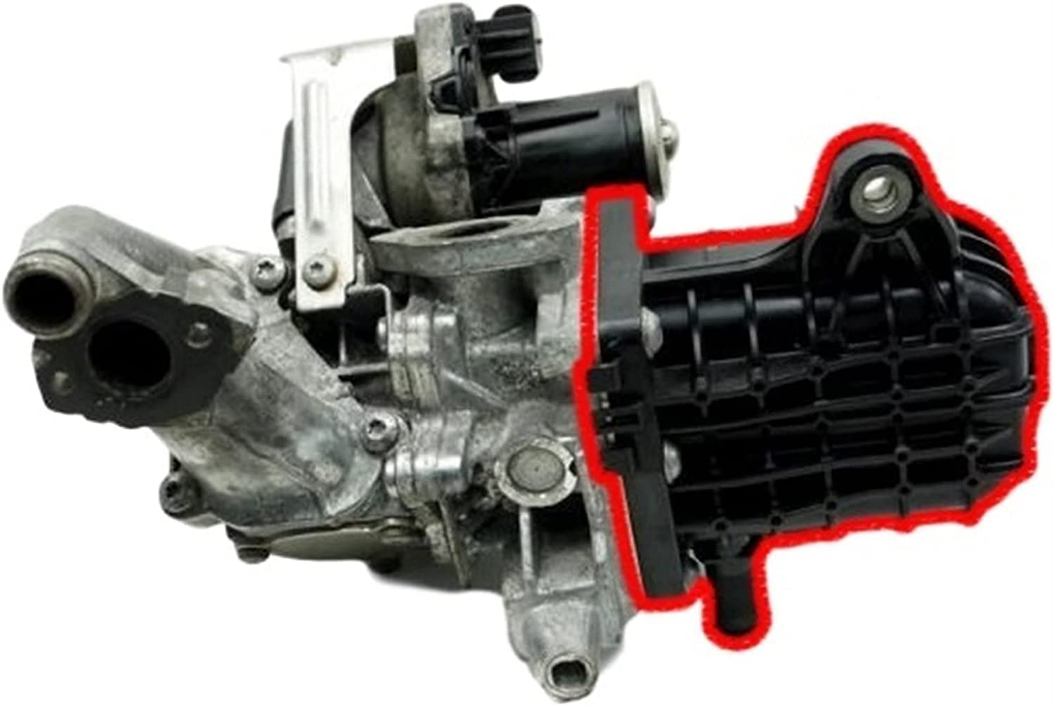 Enfriador EGR 2.0HDI 9807593080 9801705280 1861749 2267338 DS7Q9D475DA DS7Q9D475DB DSZQ9D475DA 717720158 Enfriador gases de escape Elemento Enfriador para C4 C5 Mondeo