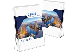 QPEY - 2 Acrylic Leaflet Holder