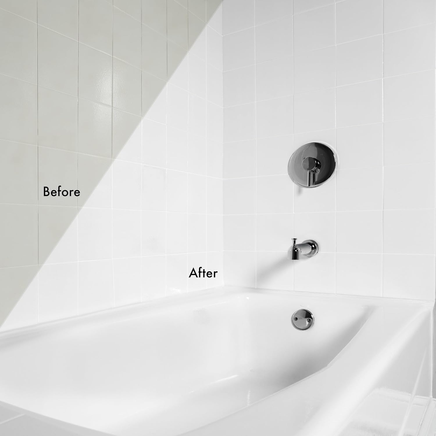 Rust-Oleum 384165 Tub And Tile Refinishing 2-Part Kit, 32 oz, Gloss White