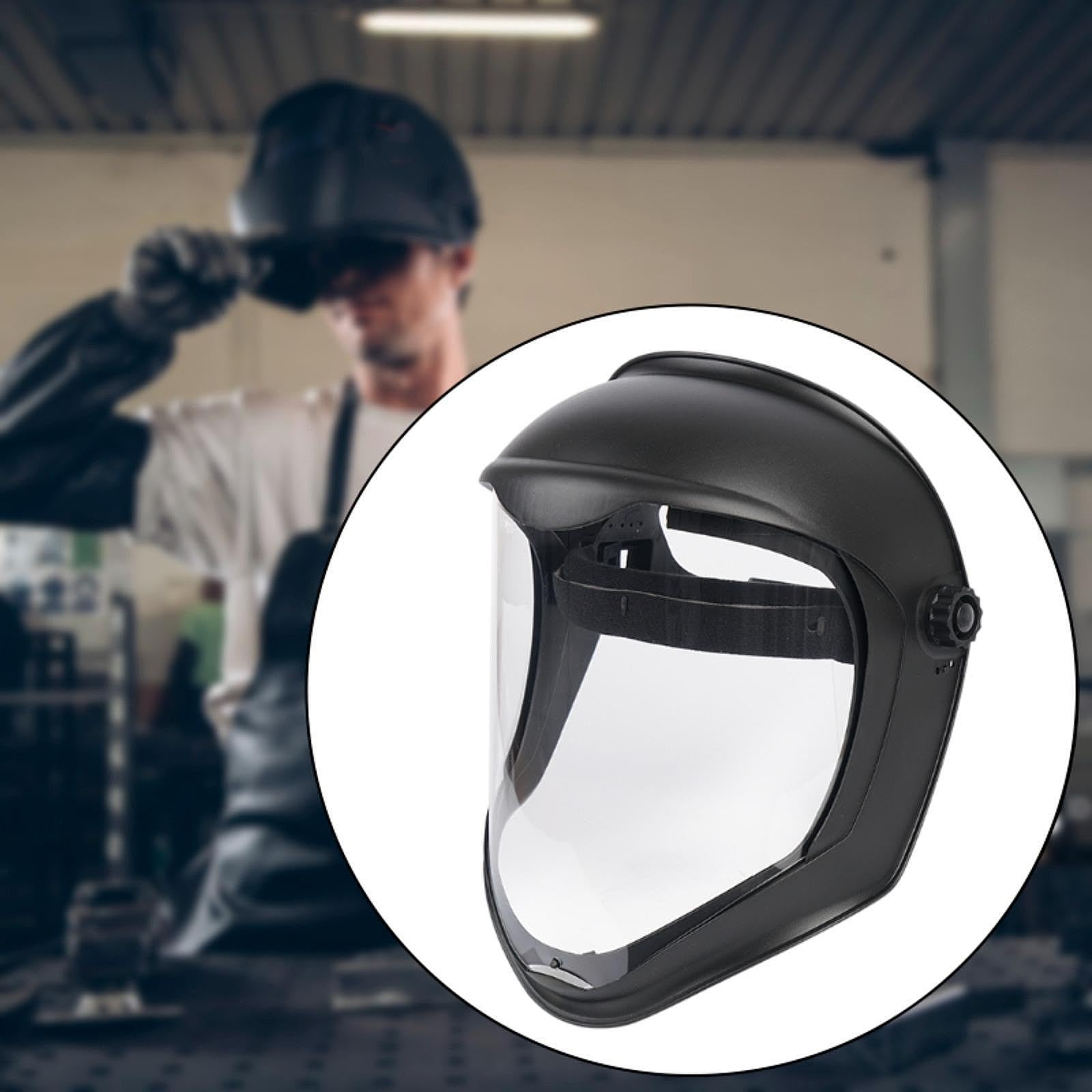 Visiera Protettiva Integrale Antiappannamento - Paraspruzzi Per Adulti, Trasparente E Regolabile