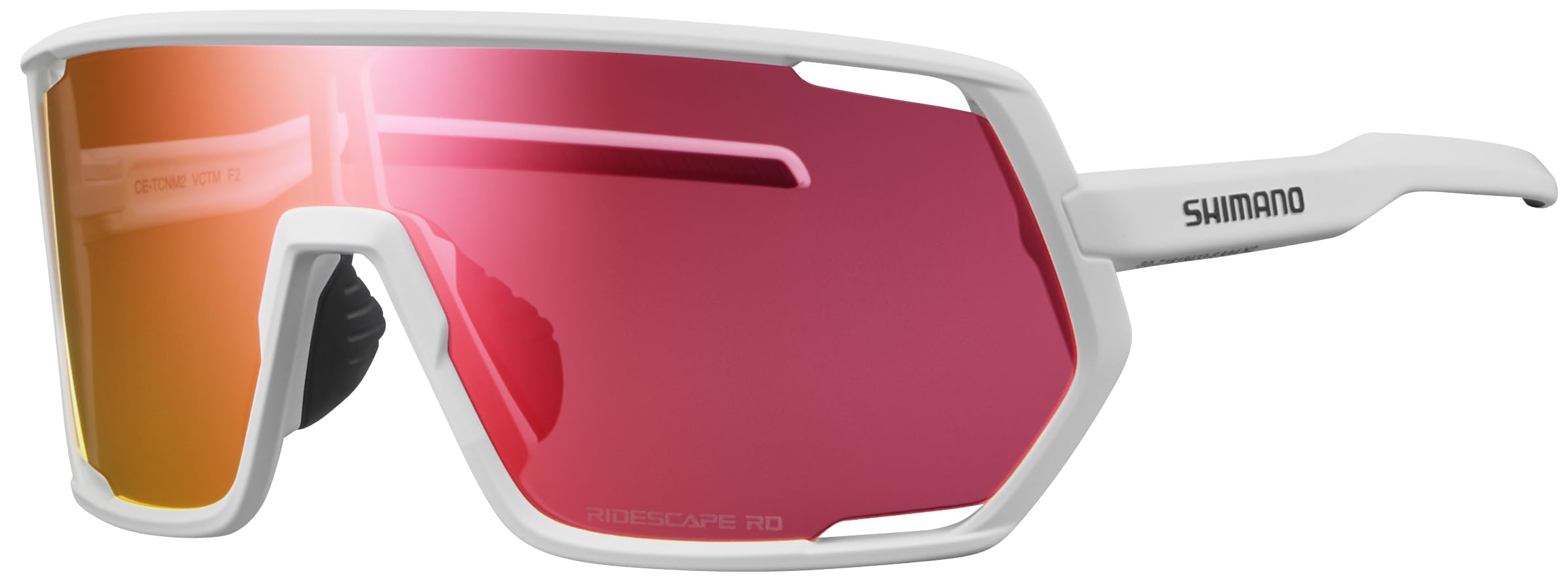 SHIMANO Unisex-Adult Eyeware TCNM2 Radsportbrille, Mehrfarbig, one Size