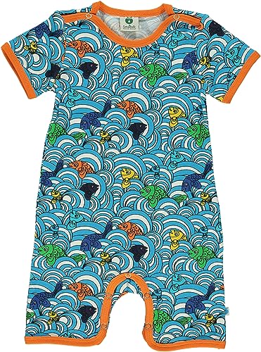 Body bébé manches courtes Småfolk costume poisson pour tout-petit