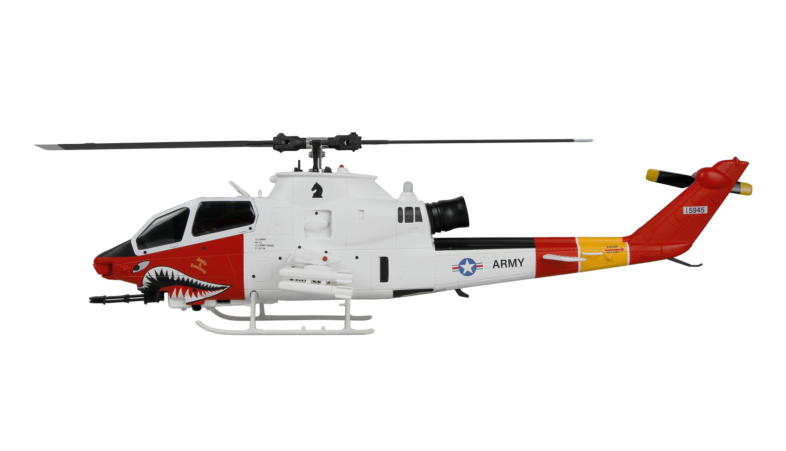 Helicóptero teledirigido Bell AH-1 Arctic Cobra Helicóptero de 6 canales 3D/6G RTF