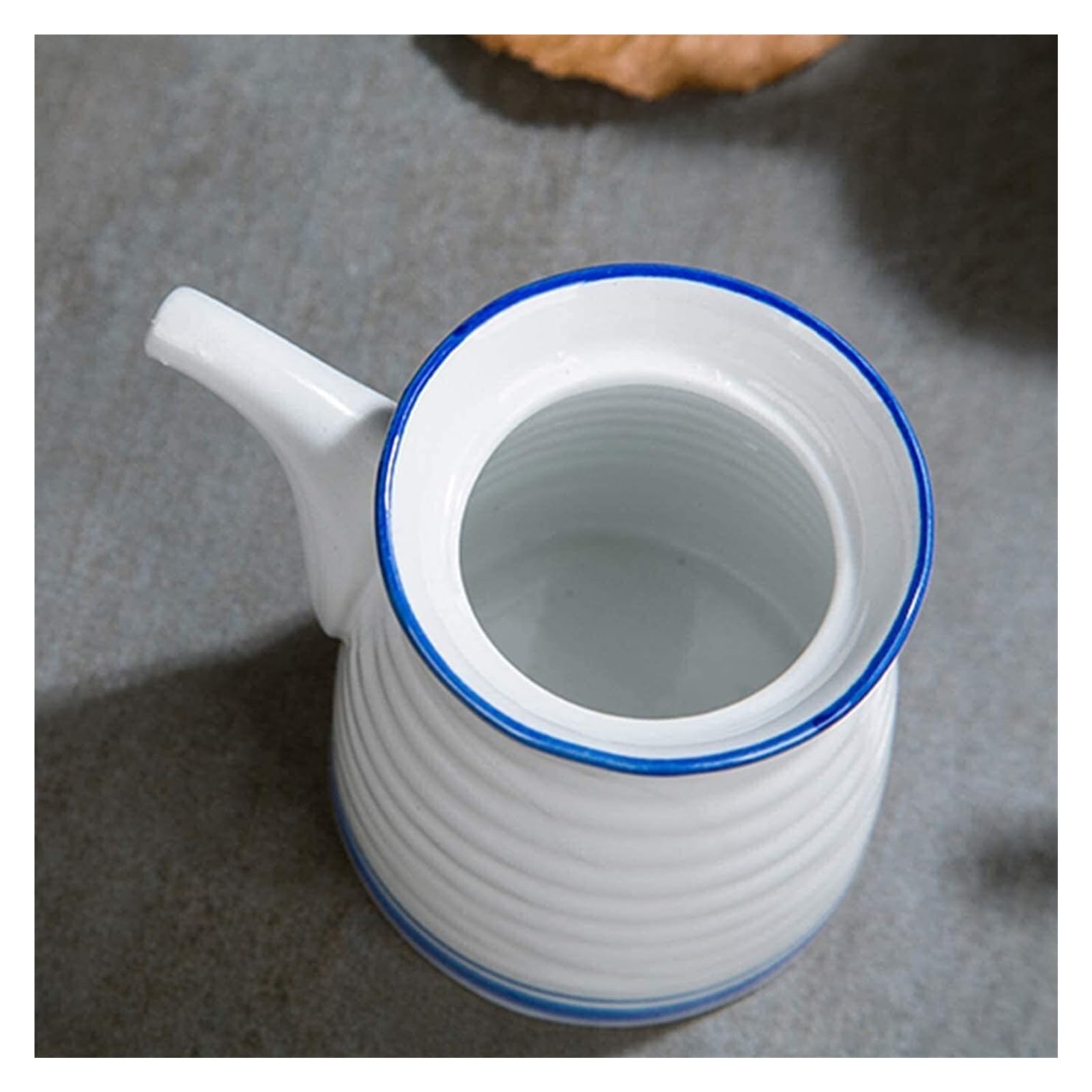 Distributore di Olio e aceto, Bottiglia di Salsa di soia in Ceramica, Bottiglia di Olio in Ceramica, Contenitore per Olio d'oliva/Salsa di soia/aceto da Cucina