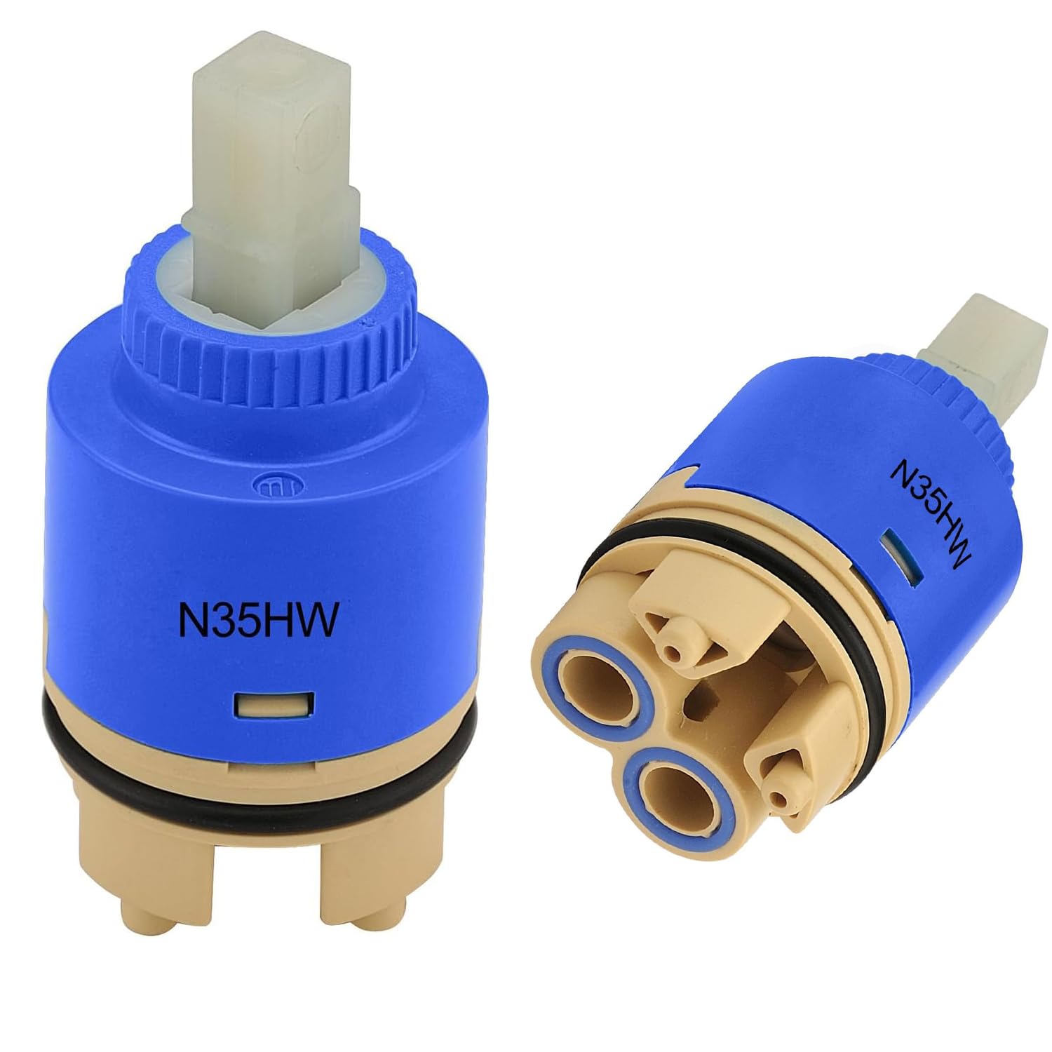 35mm Tap Cartridge Certification Ceramic Faucet Replacement Cartridge Mix Tap Inner Cartridge for Single Lever Tap, Monobloc Bathroom or Kitchen Mixer Taps