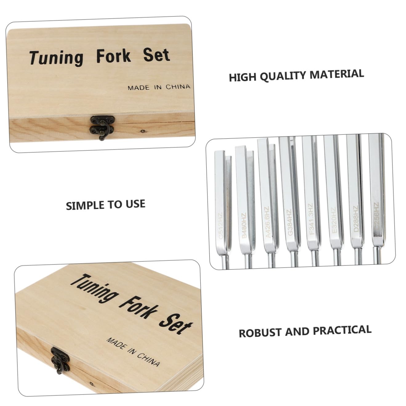 YARNOW Diapason Strumento Musicale Diapason Per Chitarra e Violino Strumento Accordatura Portatile