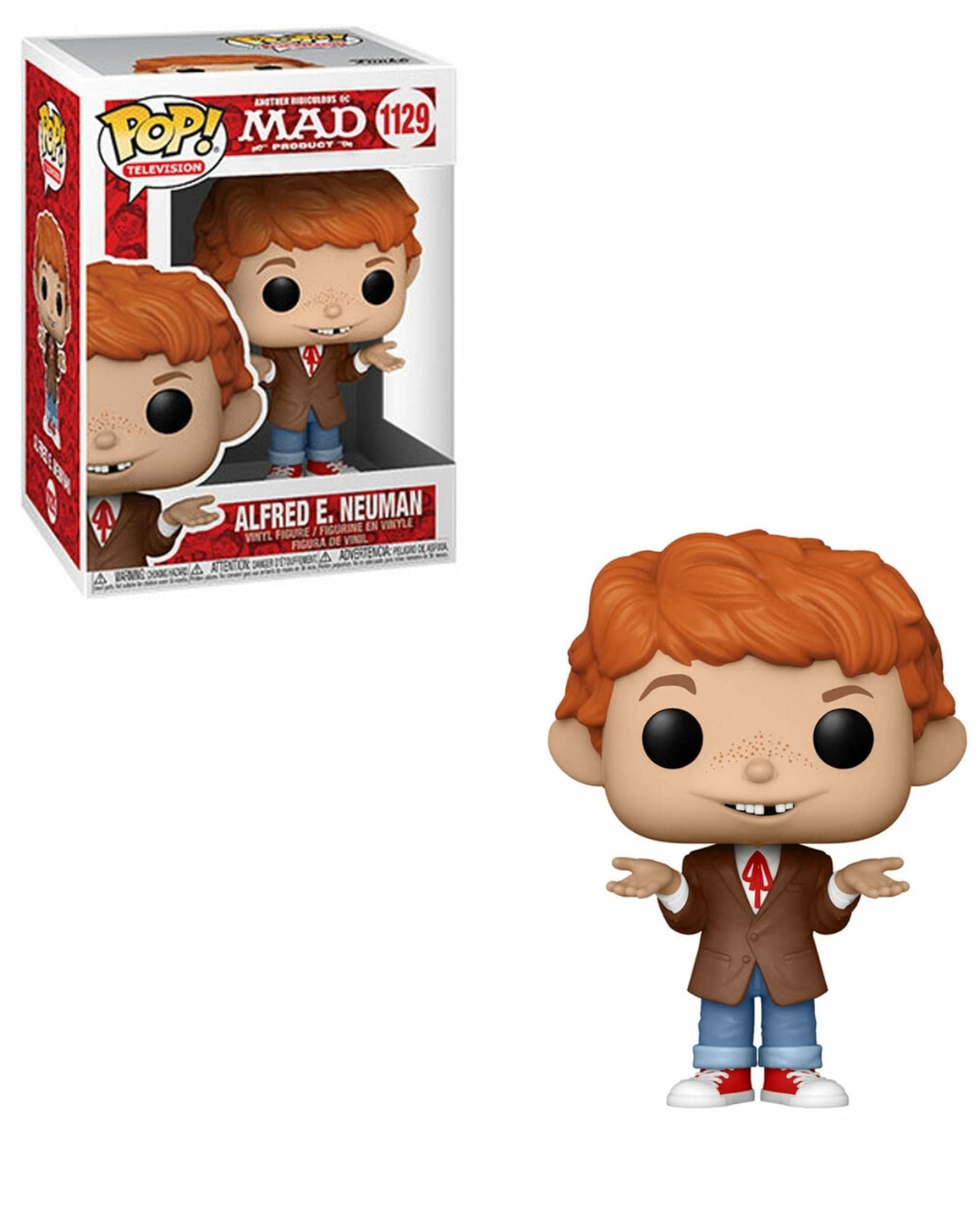 Amazon.com: Funko Pop TV: Mad Tv - Alfred E. Neuman - (Styles May
