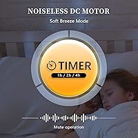 Vista 5 de Ventiladores de techo con luces, ventilador de techo de 52 pulgadas para interiores y exteriores con control remoto, 3 aspas de ventilador ABS