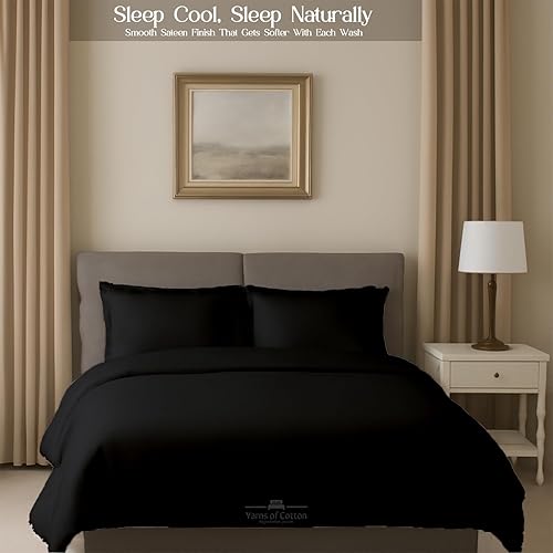 Miniatura 16 de Juego de 4 piezas para sofá cama, 100% algodón de 400 hilos, sábana bajera con bolsillos profundos, suave, sin arrugas y transpirable, calidad