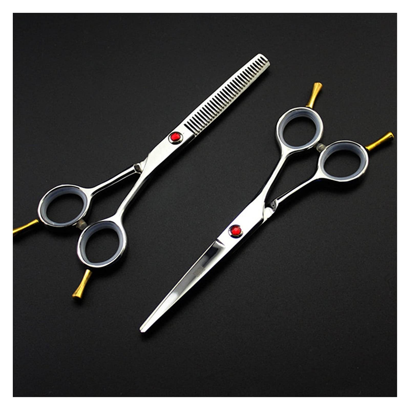 Ciseaux de coiffure pour éclaircir la masse capillaire avec ce set de 5,5 pouces