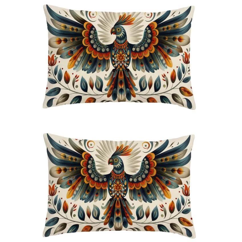 Taie oreiller 60x80cm oiseau imperméable, le cadeau idéal de jardin