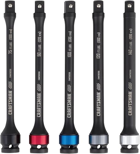 CRAFTSMAN Juego de 5 piezas de extensión de par CMMT98356