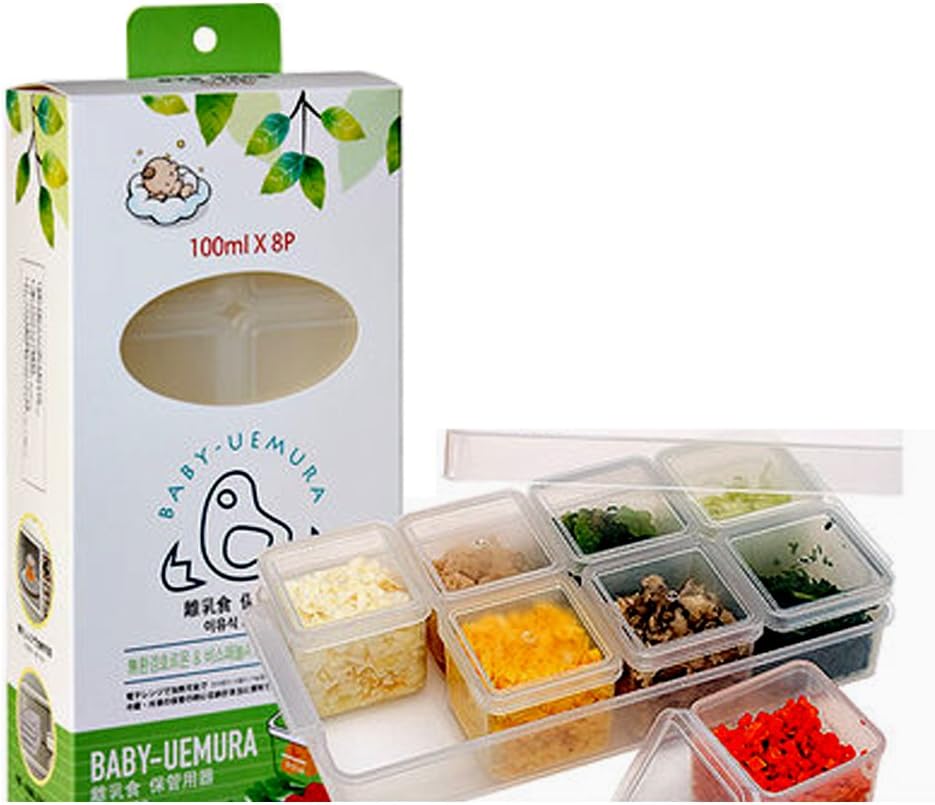 BABY UEMURA baby food storage containers/ 100ml Cube case