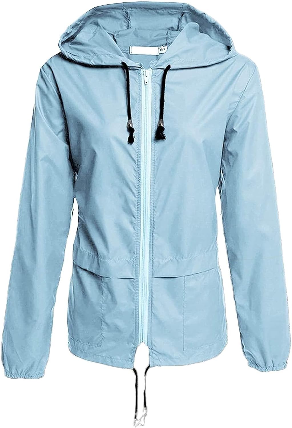 SKYWPOJU Ladies Jacket Colourblock Rain 