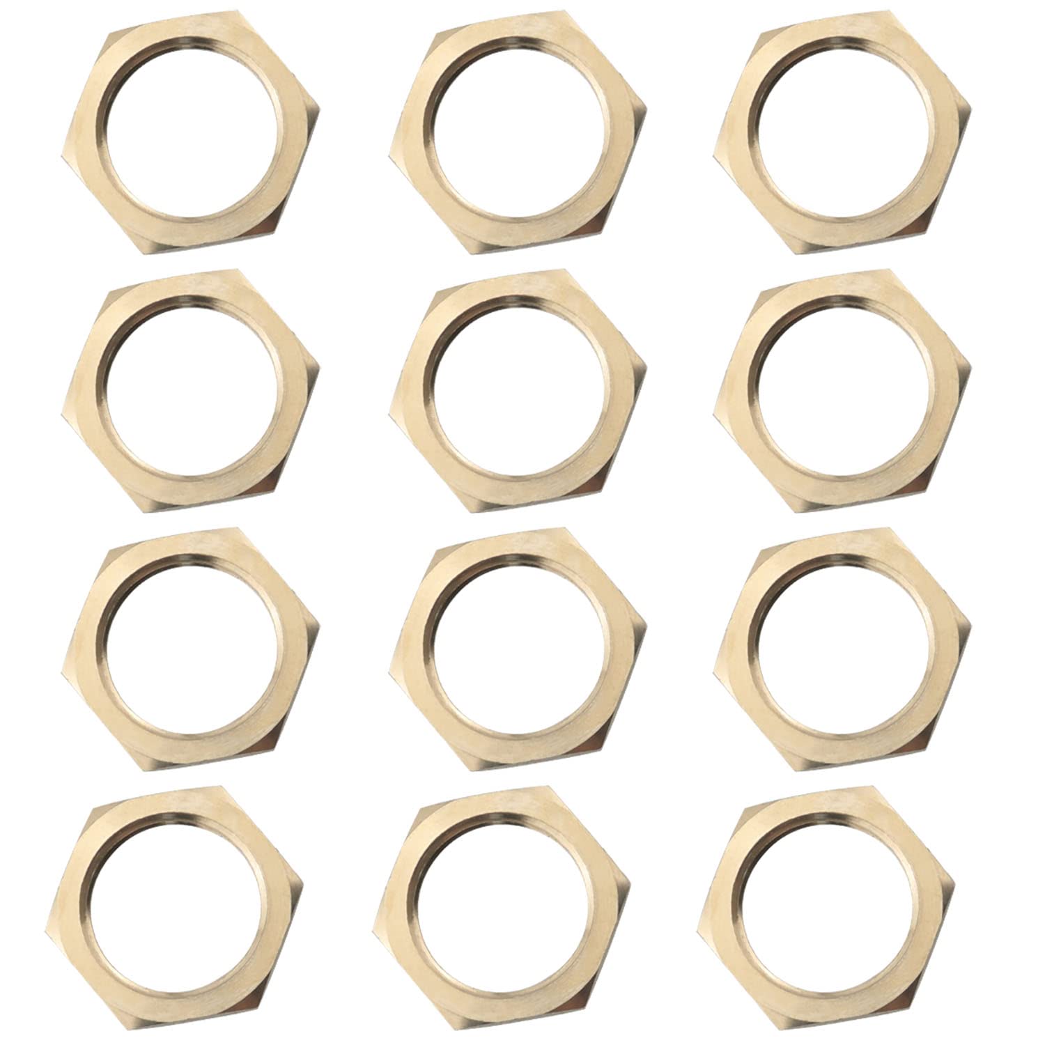 真鍮 シリンダーヘッドナット 12個 PMC ピーエムシー STDシリンダーヘッドナット (中期型タイプ) Z1