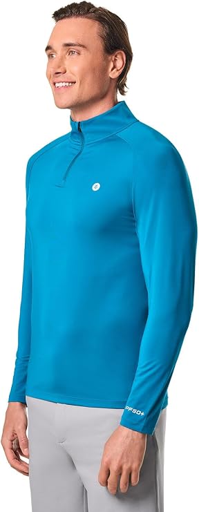 Men's Golf Pullover - UPF 50+ Sun Protection - Fairway