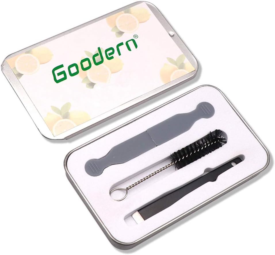 Goodern Cleaning Kit for IQOS Heater Blade Protector and Anti-Break Corrosion Resistant Cleaning Brush for All IQOS Models