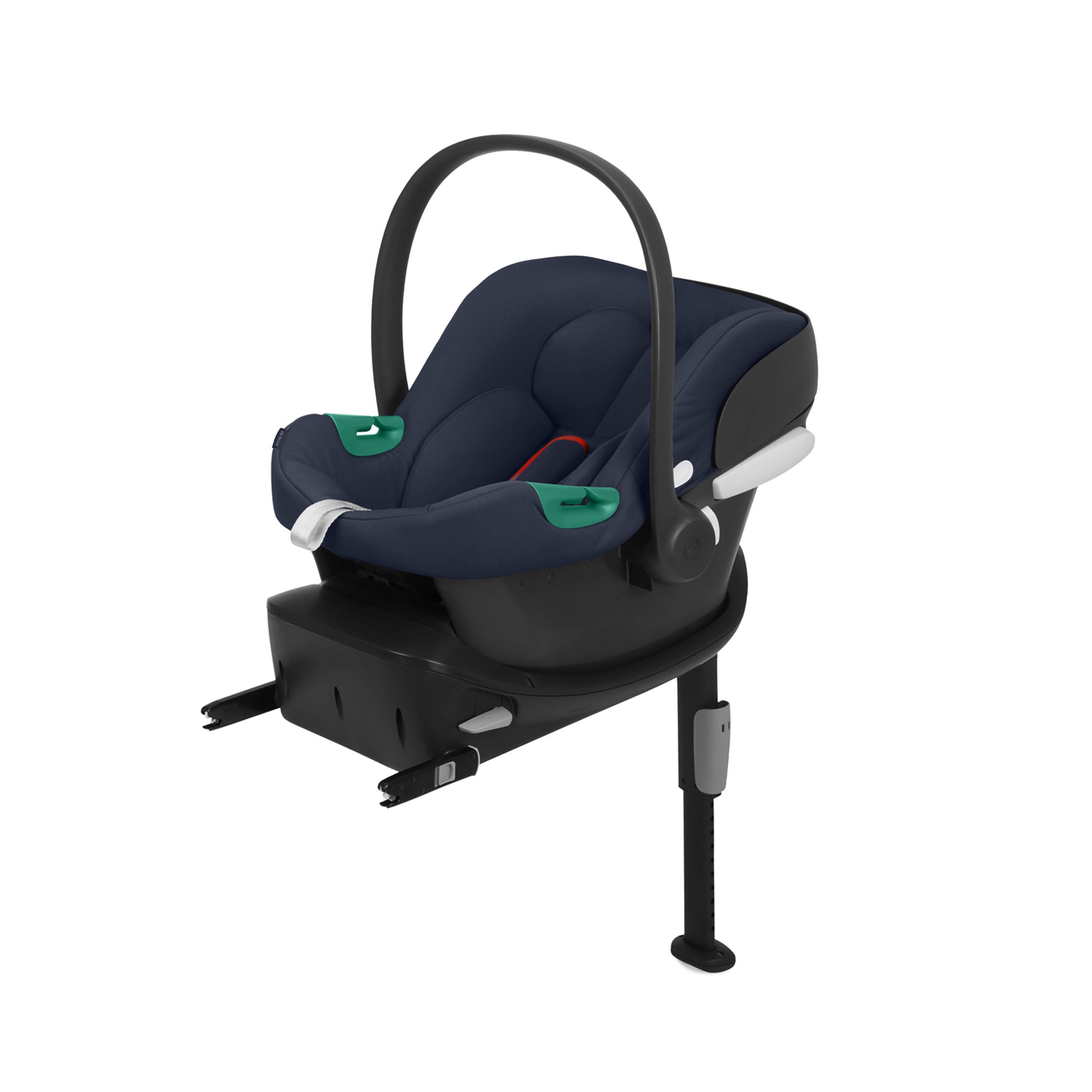 CYBEX Silver Babyschale Aton B2 i-Size mit Base One, Inkl. ISOFIX 