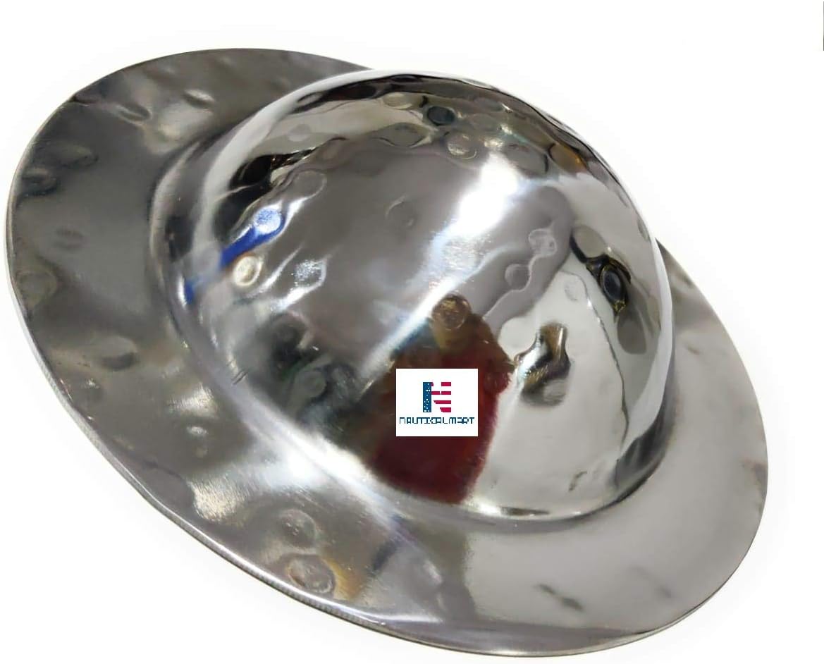 NauticalMart Hand Forged Iron 8" Combat Grade Functional Medieval Shield Boss