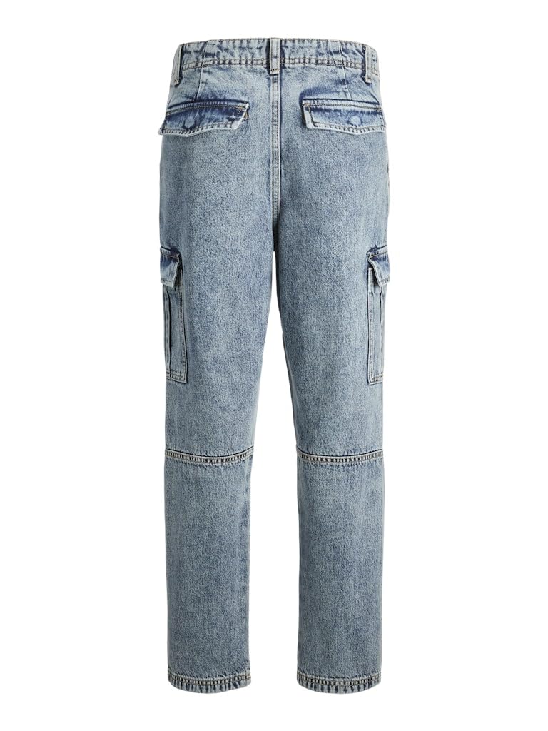 JACK&JONES JUNIOR Jjichris Jjwade Cargo Mf 148 Sn Jnr - Dżins Chłopcy