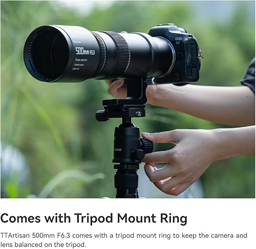 Miniatura 9 de TTArtisan 19.685 in F6.3 Full Frame Manual Focal Super Teleobjetivo Lente para Sony E-Mount Cámaras A7IIII A7R A7RII A7RIII A7RIII A7RV A7RV A7SII