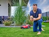 Einhell Robot-Tondeuse FREELEXO CAM Plus 600 Power X-Change (18 V, caméra remplaçant Le câble périphérique, pour 600 m², Moteur sans Charbon, Wi-FI, pentes Jusqu’à 25%, avec Batterie 4,0 Ah Plus) - 4
