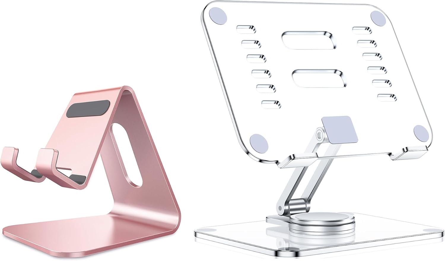 CreaDream Phone Stand & Acrylic Tablet Stand Holder -Bundle