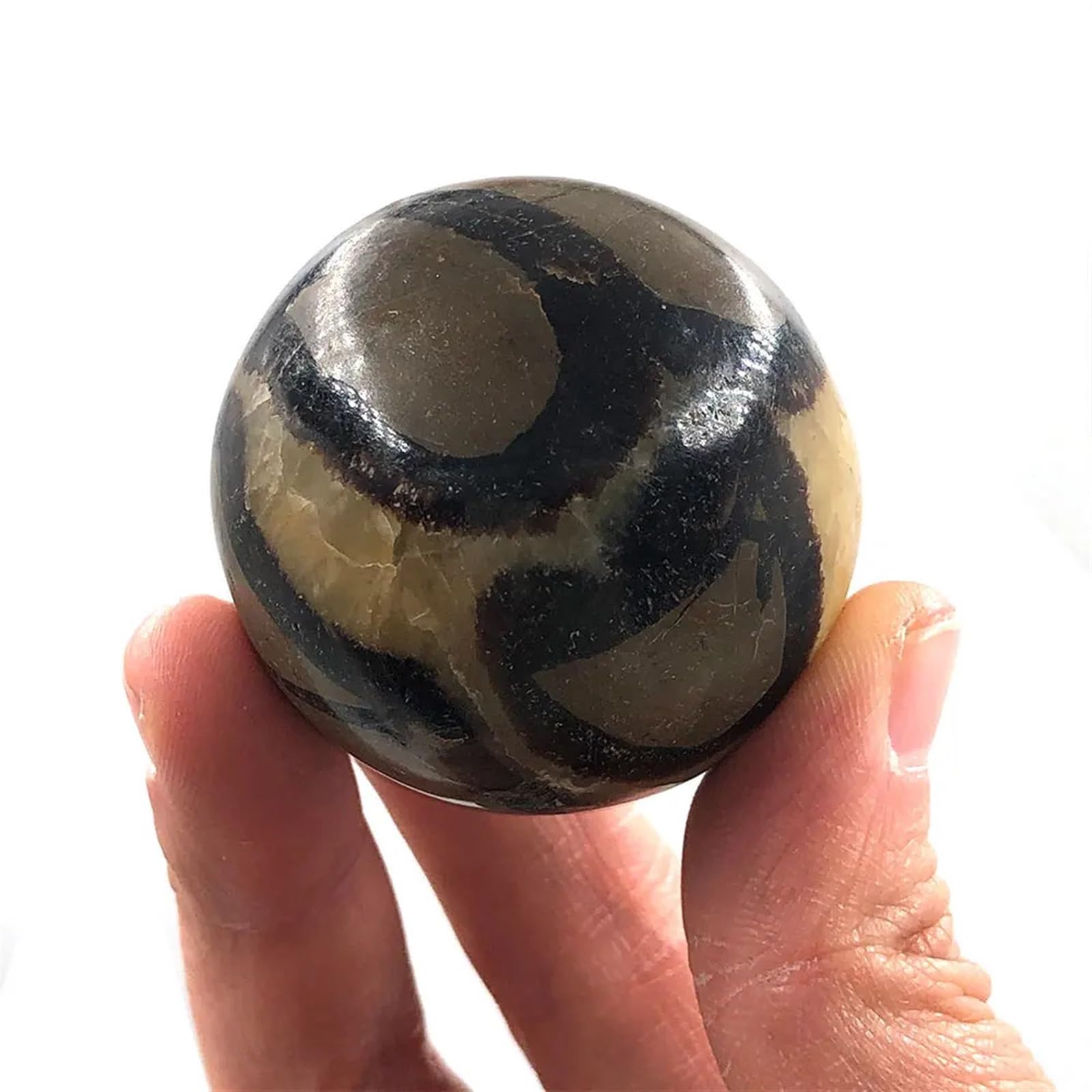 AARTERZZA Stone Dragon Seven Planet Crystal Ball Home Ornaments(4cm Approx)