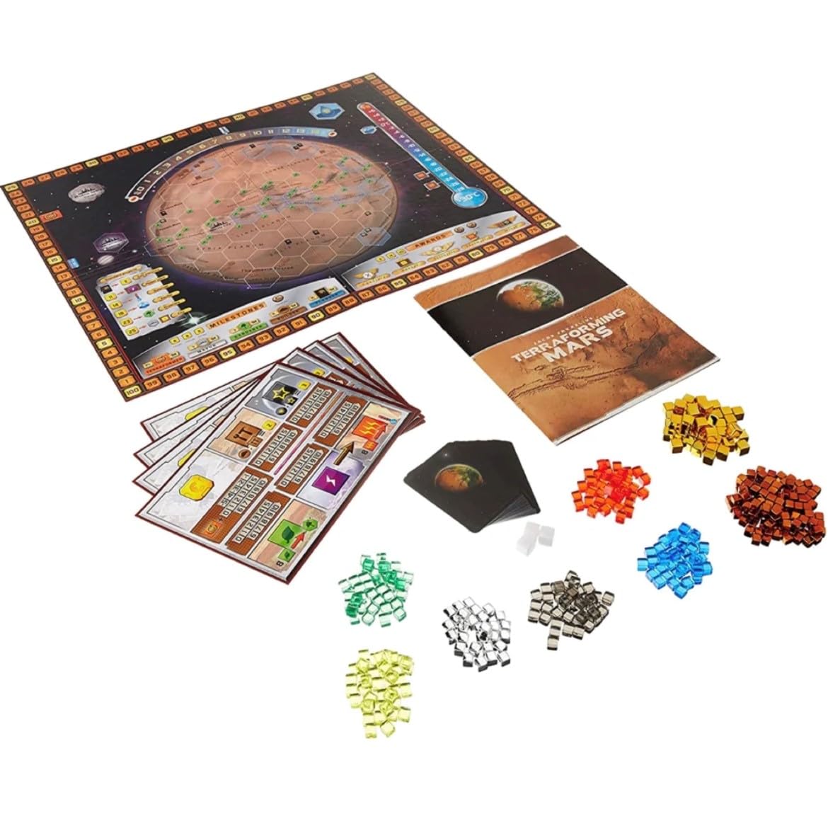 Terraforming Mars gra planszowa dla 2 do 5 graczy, deski niezależne i mapy (SG-6005) (gra planszowa)