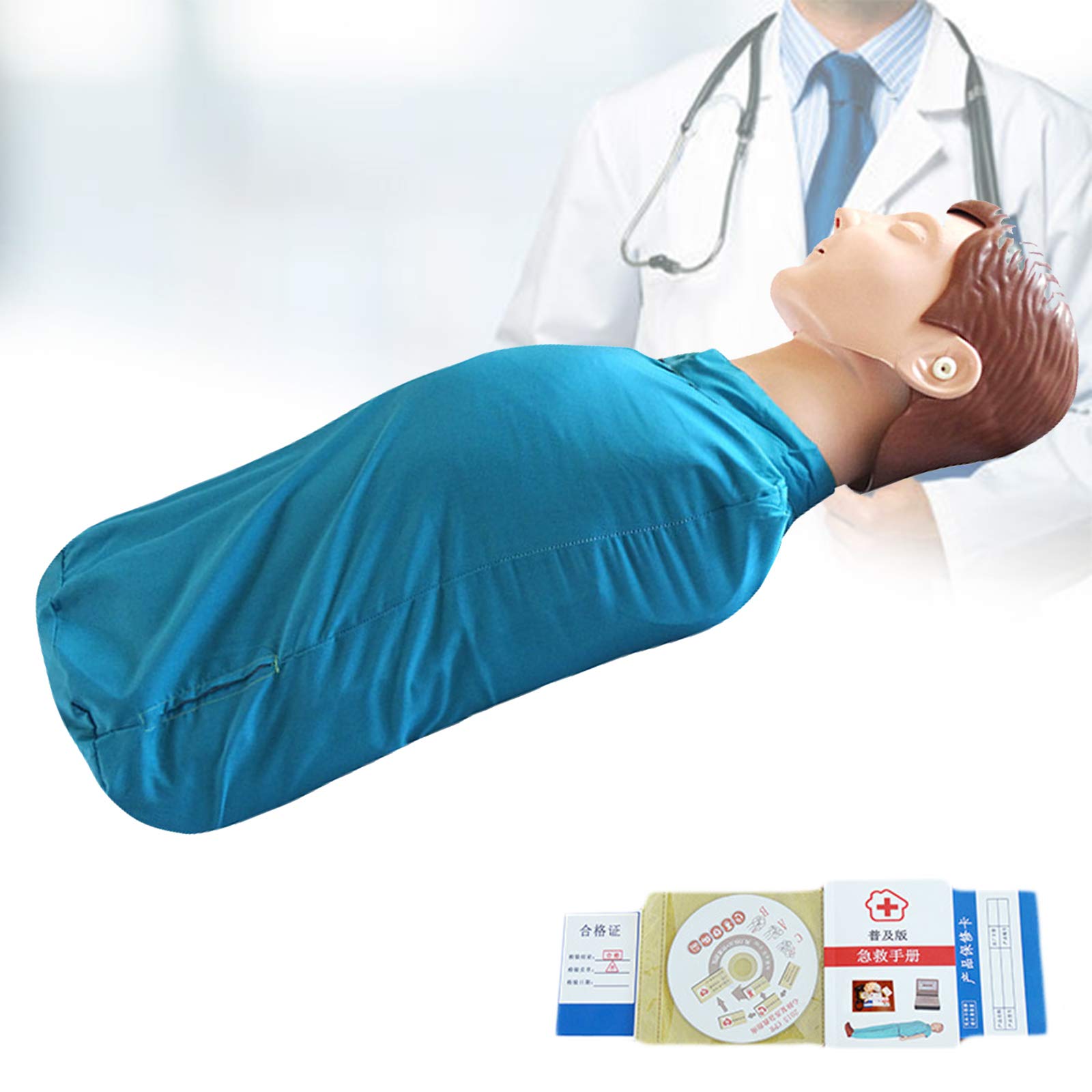Beruf Trainingspuppe Herz-Lungen-Wiederbelebung Simulator, CPR Puppe Erste Hilfe, CPR Trainingspuppe für Krankenhaus Bildungsschule