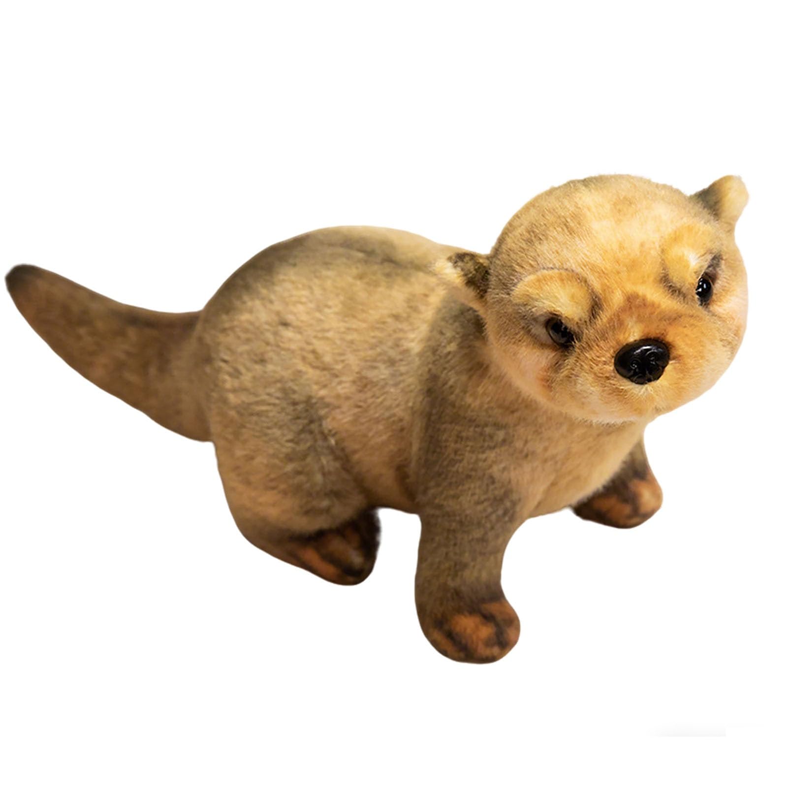 HOMEXYLYL Otter Stuffed Animal, Adorable Soft Plush Aquatic Creature Toy Gift for Kids and Children(Yellow)