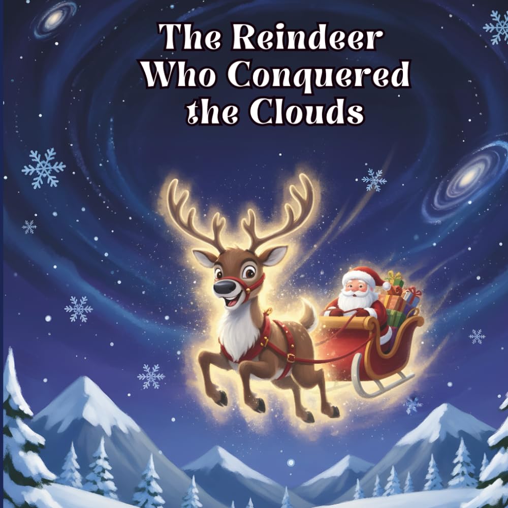 The Reindeer Who Conquered The Clouds: A Christmas Picture Book about Facing Your Fears Finding Inner Strength and Saving the Holiday