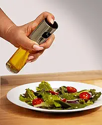 Spray para Azeite, Óleo e Vinagre 100ml – Pulverizador Reutilizável, Bico Antigotejamento, Multiuso, Econômico, Prático e Saudável
