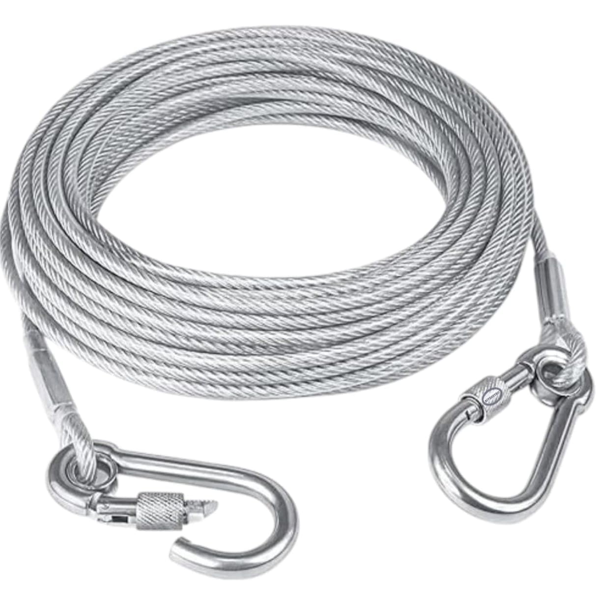 RARE-ZONE Heavy Duty Clothes Drying Rope 5 Meter with Hooks | Strong Steel Clothesline for Balcony, Bathroom,Travel & Camping | Rust-Resistant Durable Cloth Line for Indoor & Outdoor Use (5 Meter)-image-45