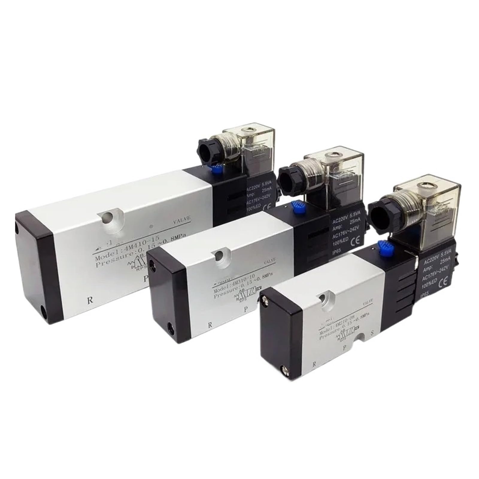 Électrovanne pneumatique 4M210-08 distributeur d'air 2 positions 3 ports pour automatisme