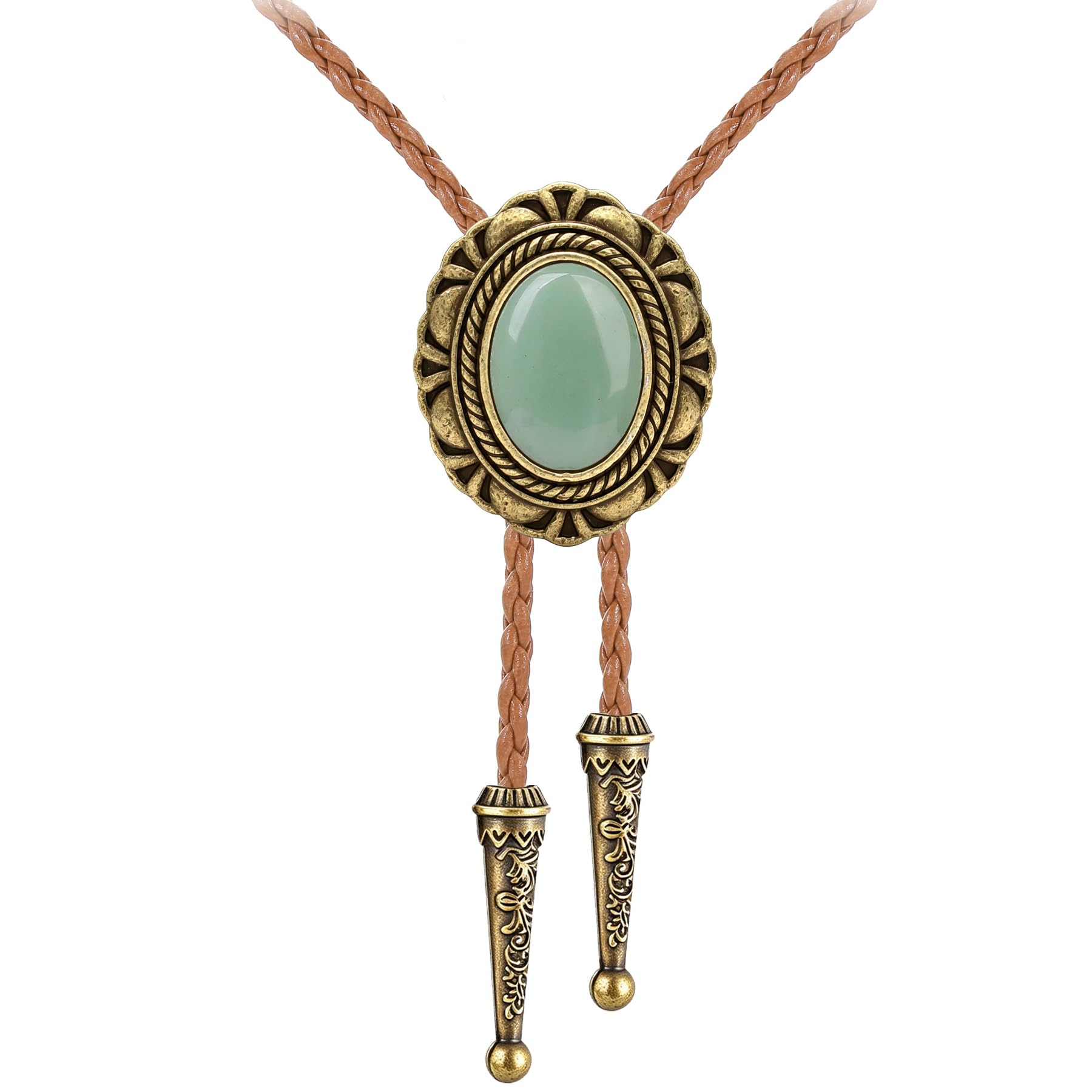 Jeilwiy Bolo Tie for Men Cowboy Ties Western Bolo Tie Necklace for Women