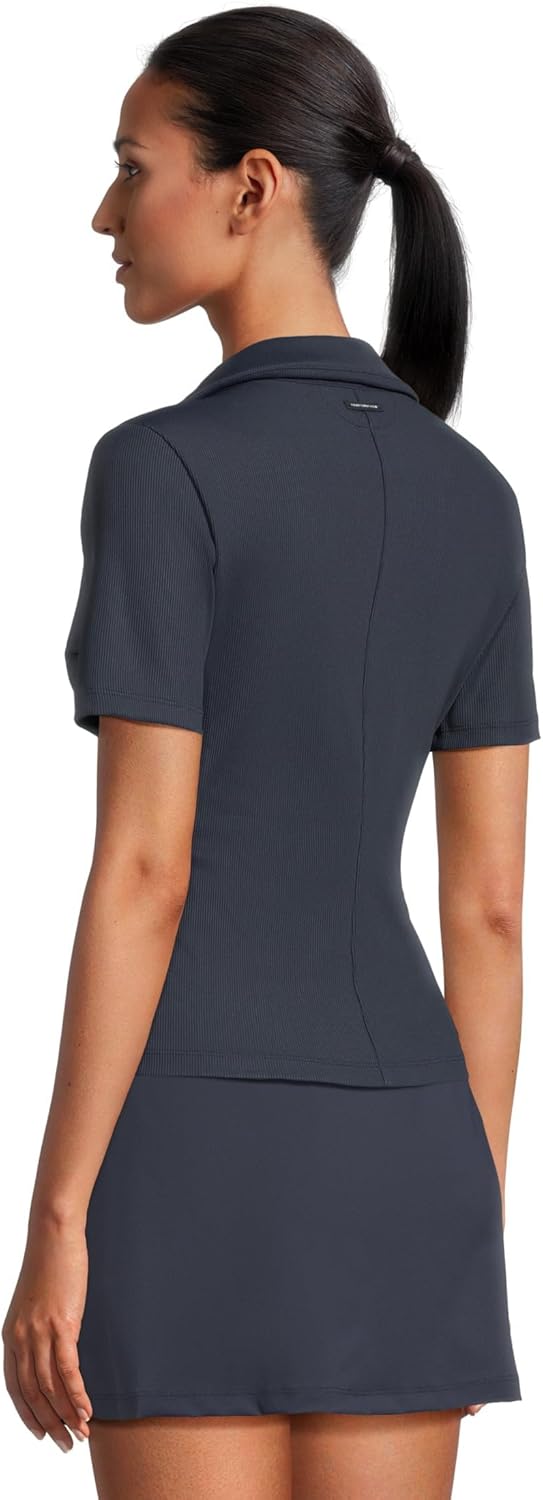 TravisMathew Moveknit Short Sleeve V-Neck Polo - Image 3