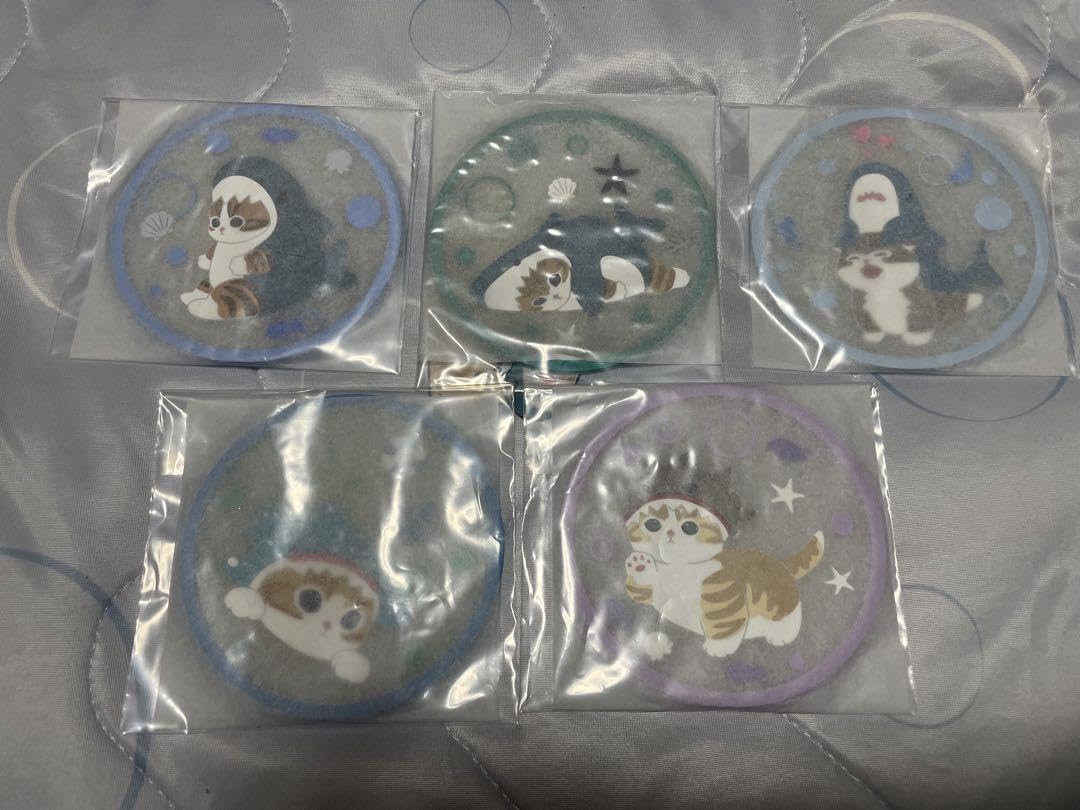 Amazon.co.jp: mofusand モフサンド クリアラバーコースター2 全5種