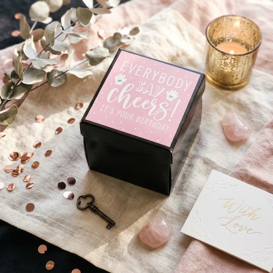 未開封 HIGHLIGHT ヨソプ バースデーBOX CRAFTED WITH PASSION Customised Exploding Box, Birthday Theme