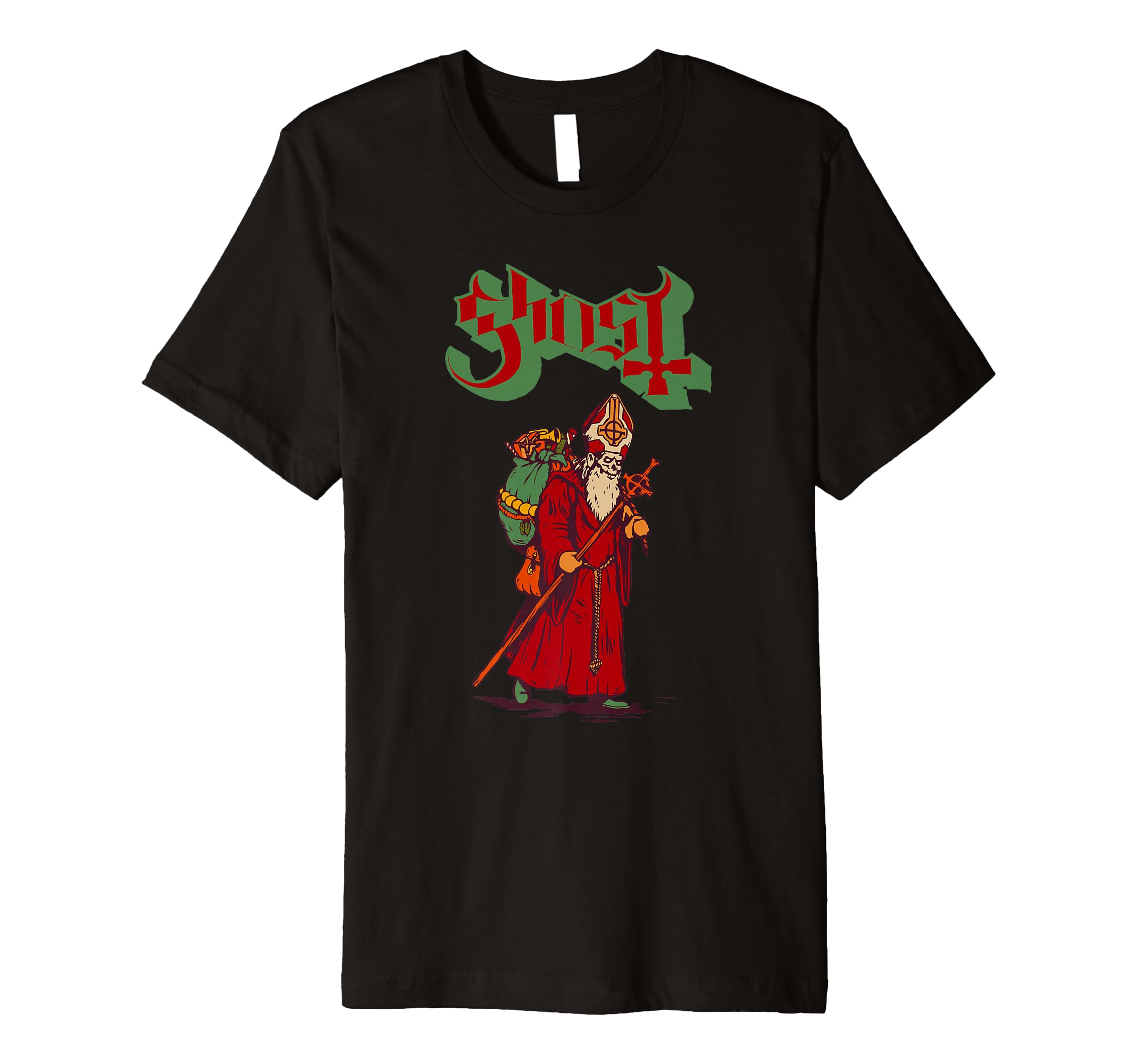 Ghost– Papa Noel Premium T-Shirt