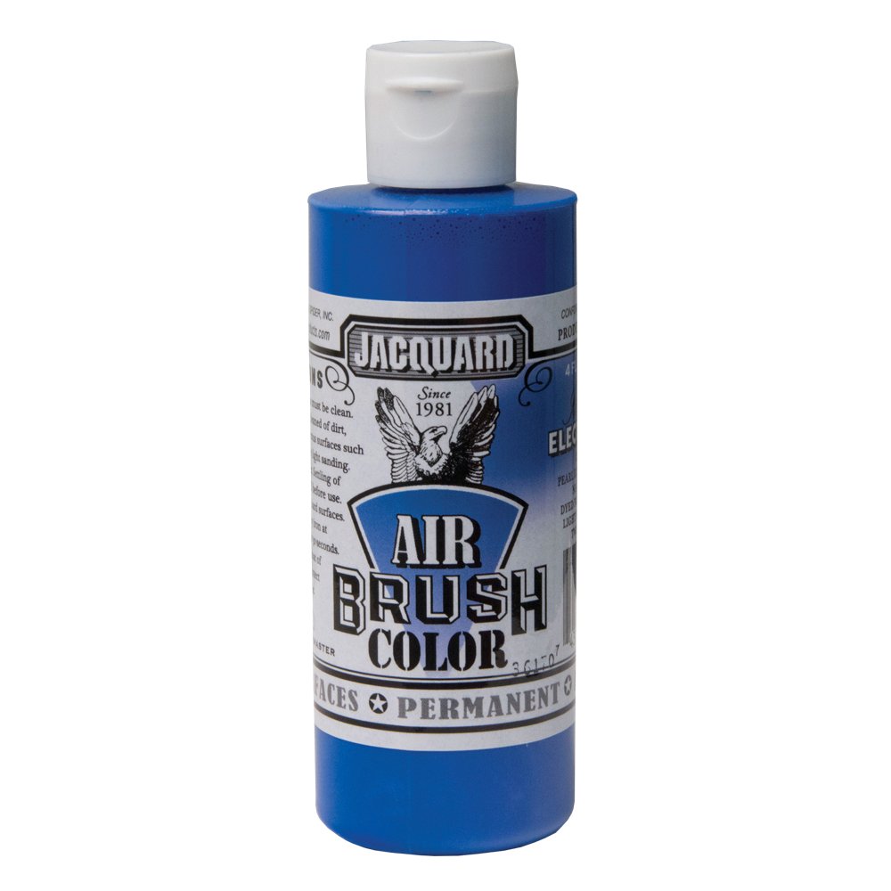 Jacquard Iridescent Blue aérographe 4Oz formule anti-bouchage buse
