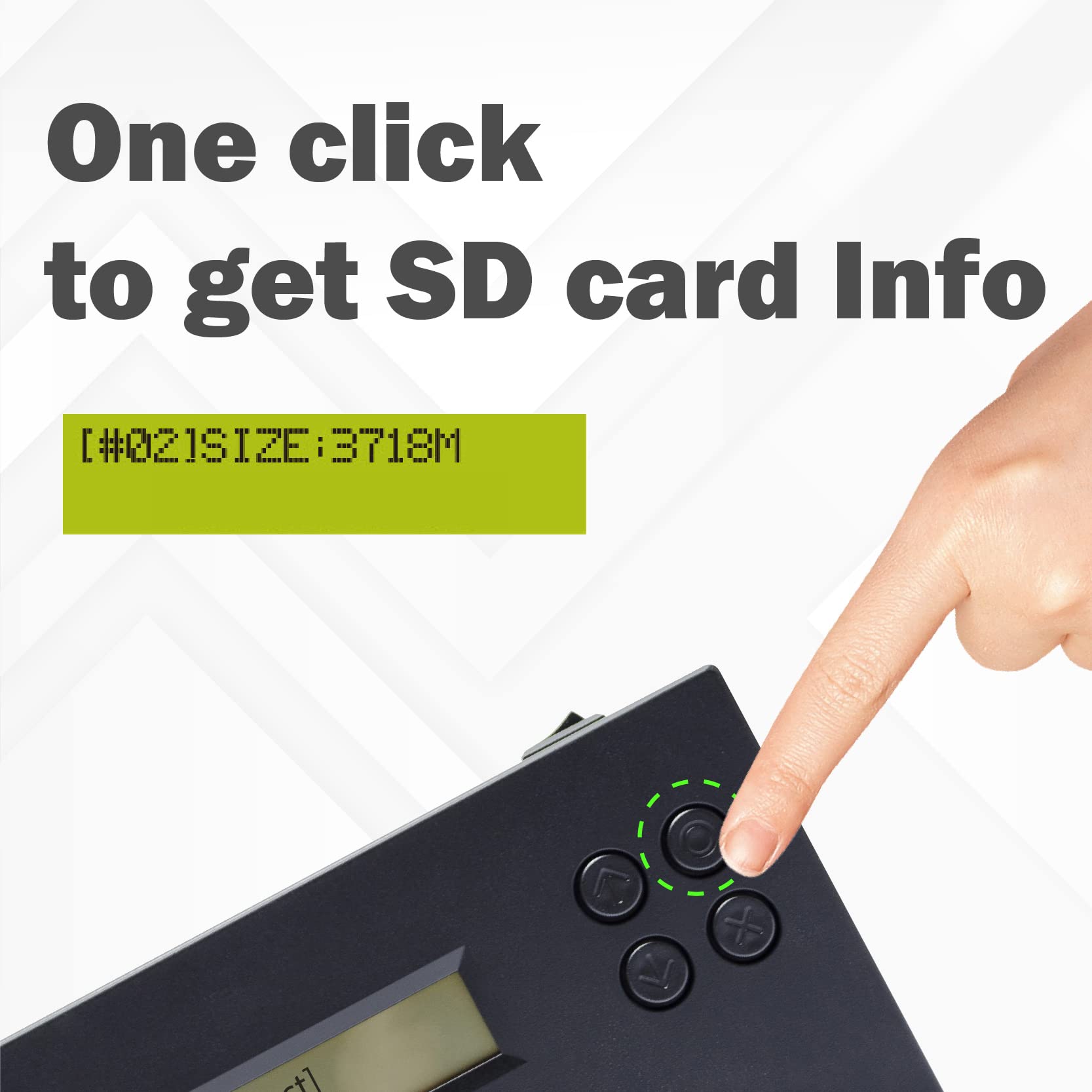 UReach SD312N Duplicador de tarjetas SD Copiadora de tarjetas MicroSD 1 a 2 TF Tarjeta de memoria Estación de copia de seguridad del sistema Raspberry Pi Duplicación de medios