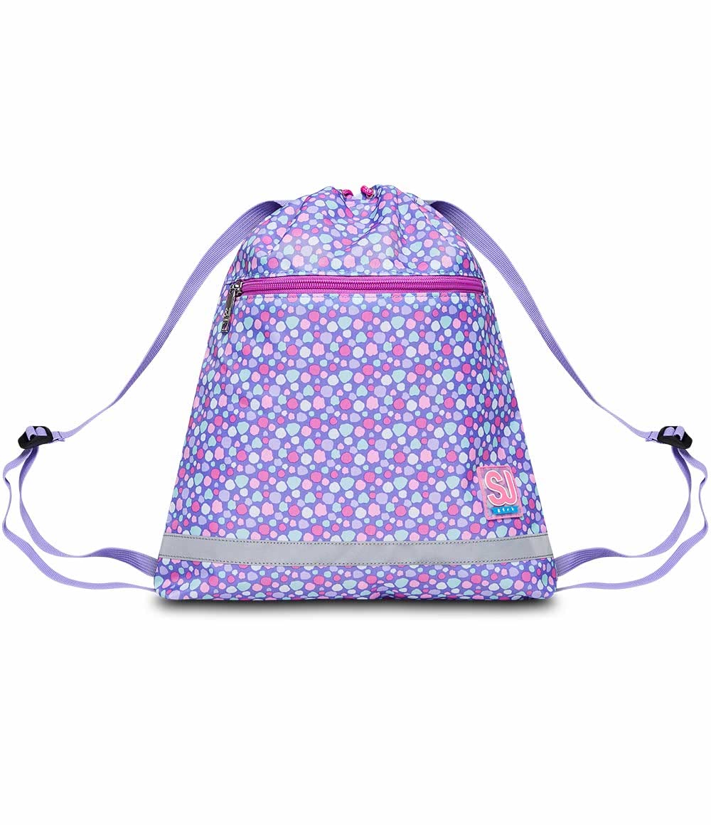 SJ Schulranzen Set 4-teilig Ergonomischer Schulrucksack, Ultraleichte Schultasche, 22 LT, ab 1. Klasse mit Mäppchen und Turnbeutel, Kinder Grundschule Mädchen Jungen