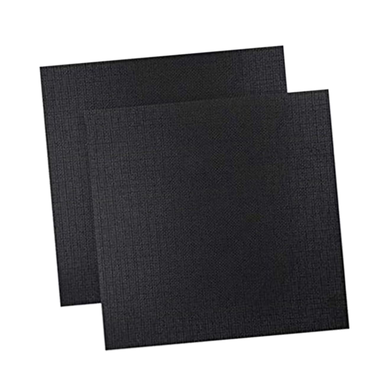 HAWILLOSCH Embroidery Cloth Kit 10pcs 11ct Cotton Embroidery Skeins Muslin Black Cotton for All Needs