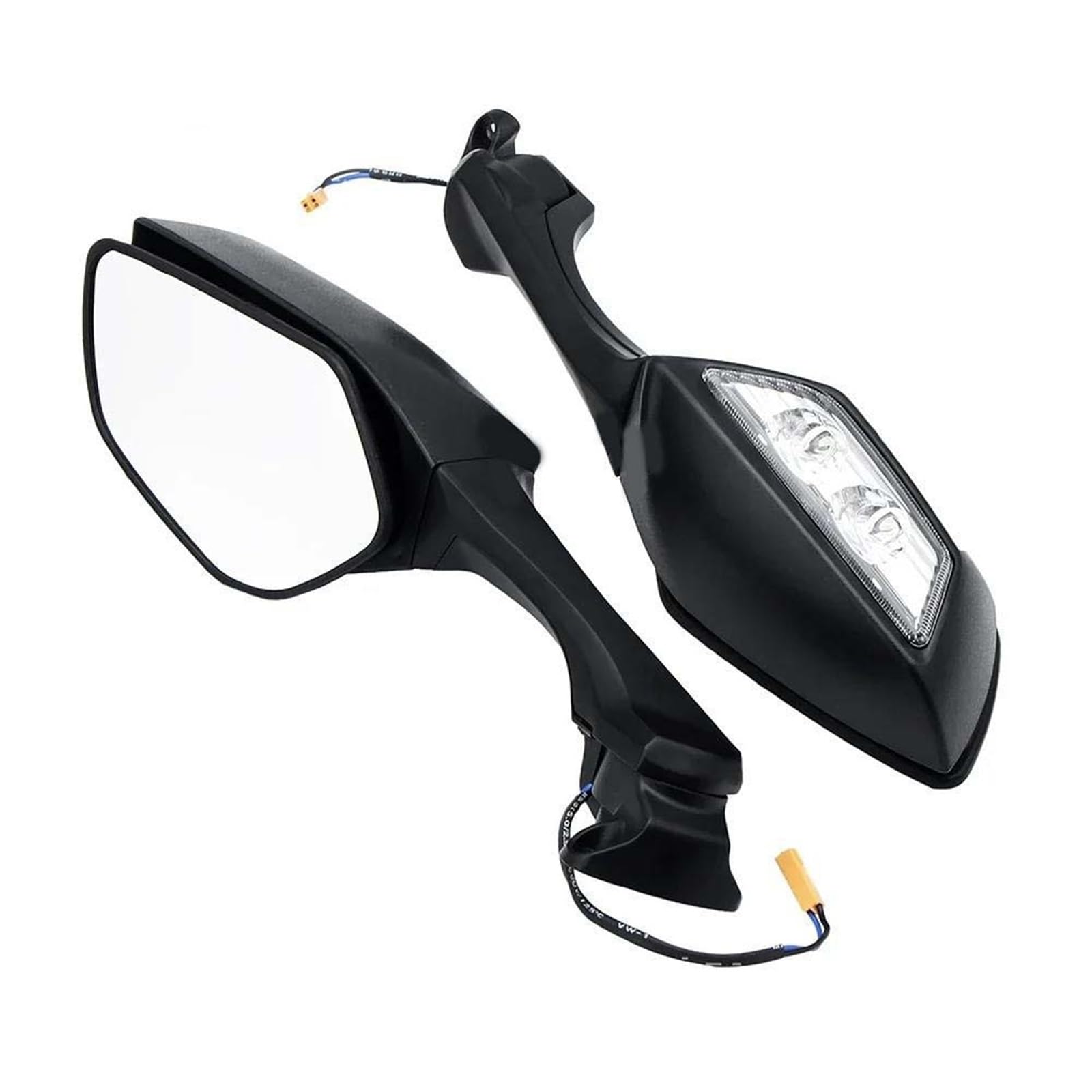 Rétroviseurs clignotants LED moto Ninja ZX10R vue arrière nette