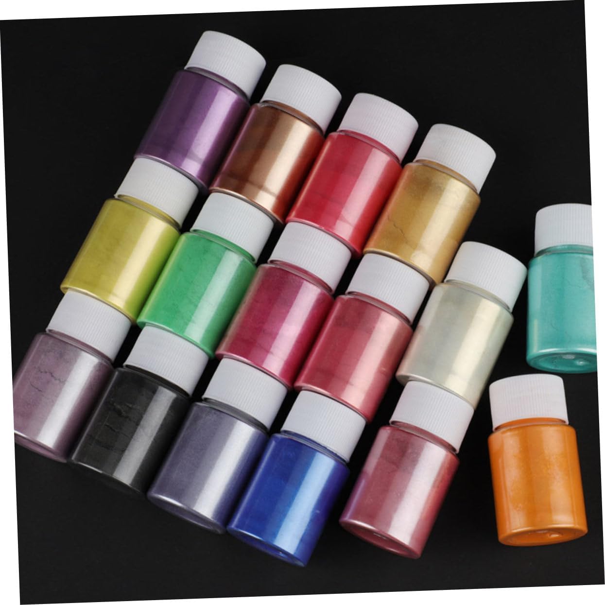 Mica Powder for Epoxy Nail Art Each for Soap Making Eye Shadow and Craft Projects