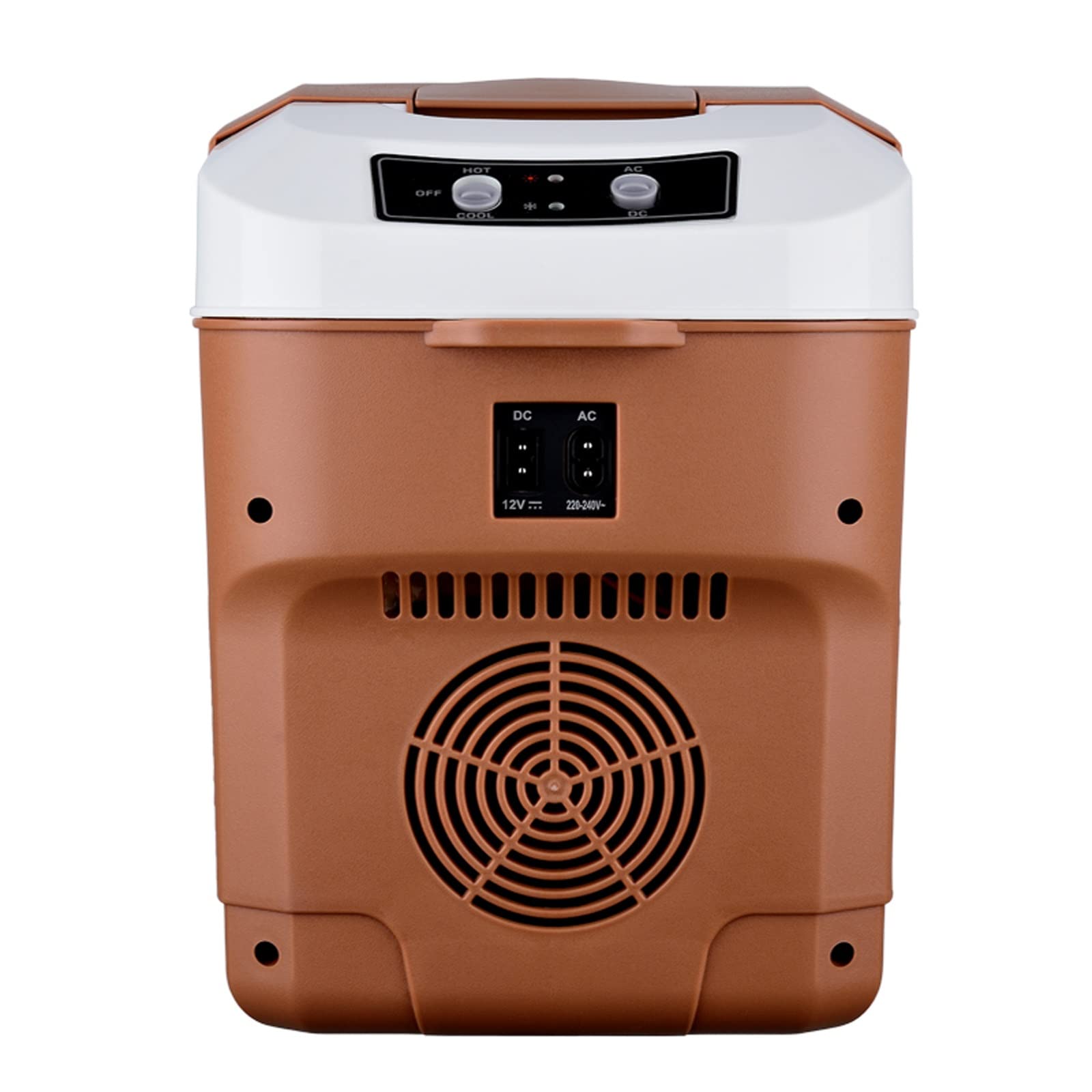 JIONET 0.3 cu ft Compact Freezer Brown