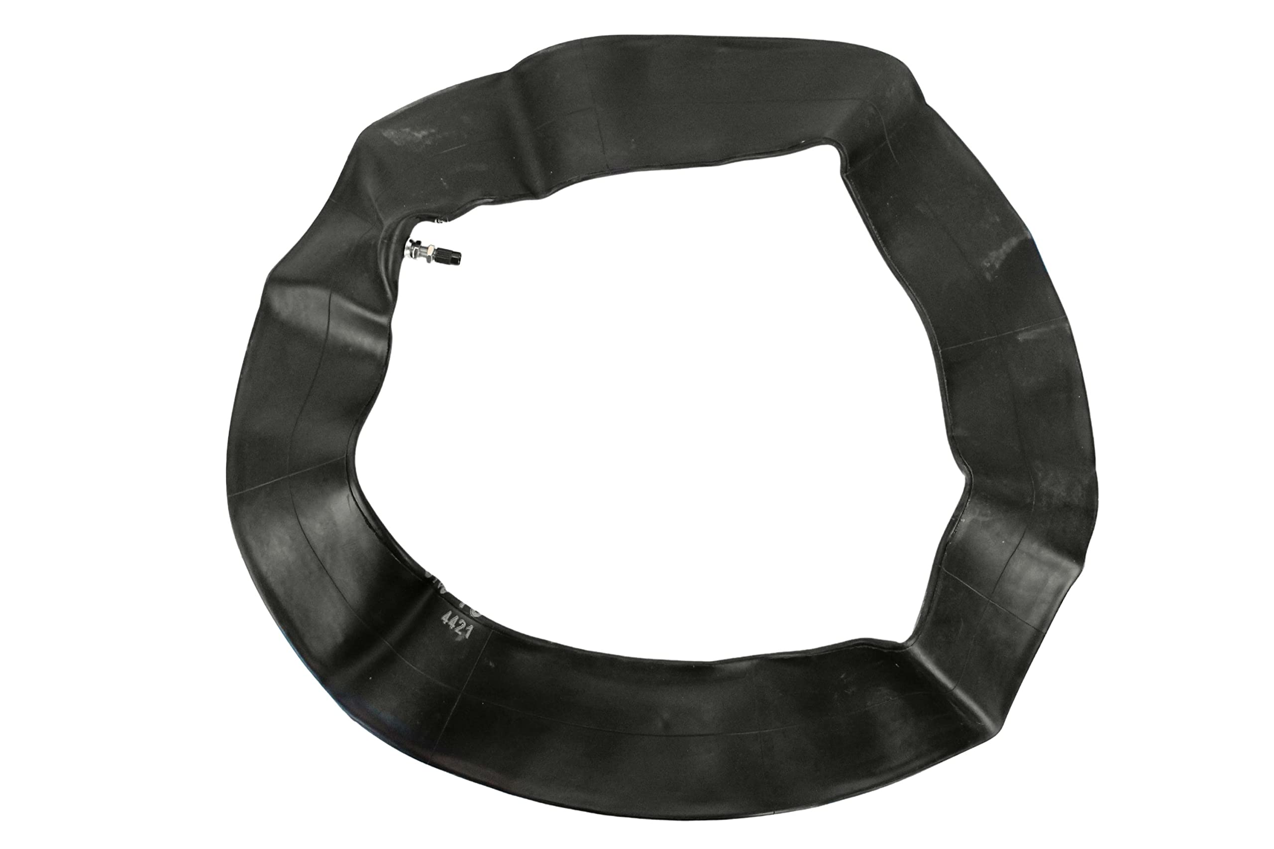 BISOMO Inner Tube 3.50 x 16 Inch TR4 Schrader Valve Straight for MZ ES175, ES250/2, TS250, TS250/1, ETZ125, ETZ150, Motorcycle, Moped