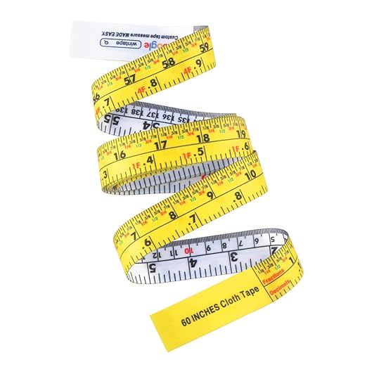 WIN TAPE Cinta Métrica de Tela 60 pulgadas Doble Cara 152 cm miniatura 6