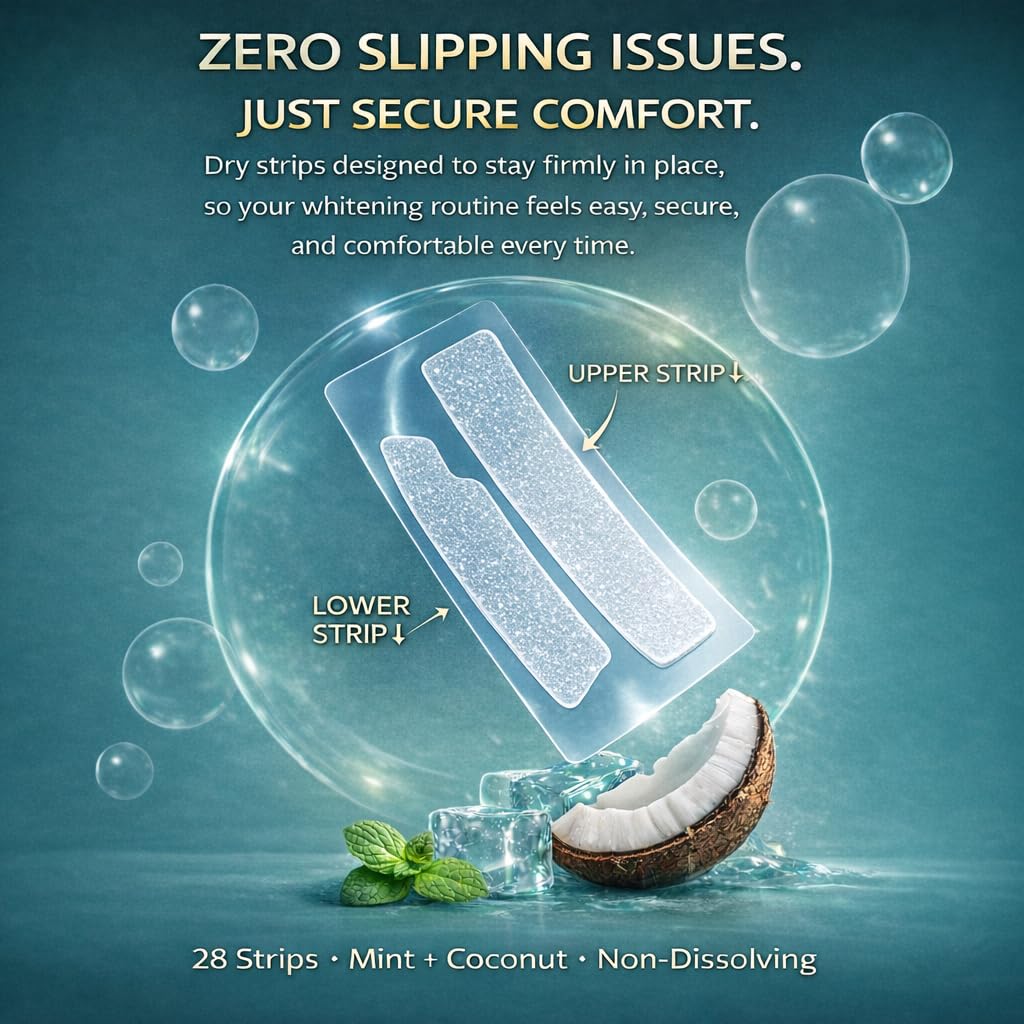 Sensitive Teeth Whitening Strips - Winter Mint -7 Sensitive Teeth Whitening Strips - Winter Mint -7